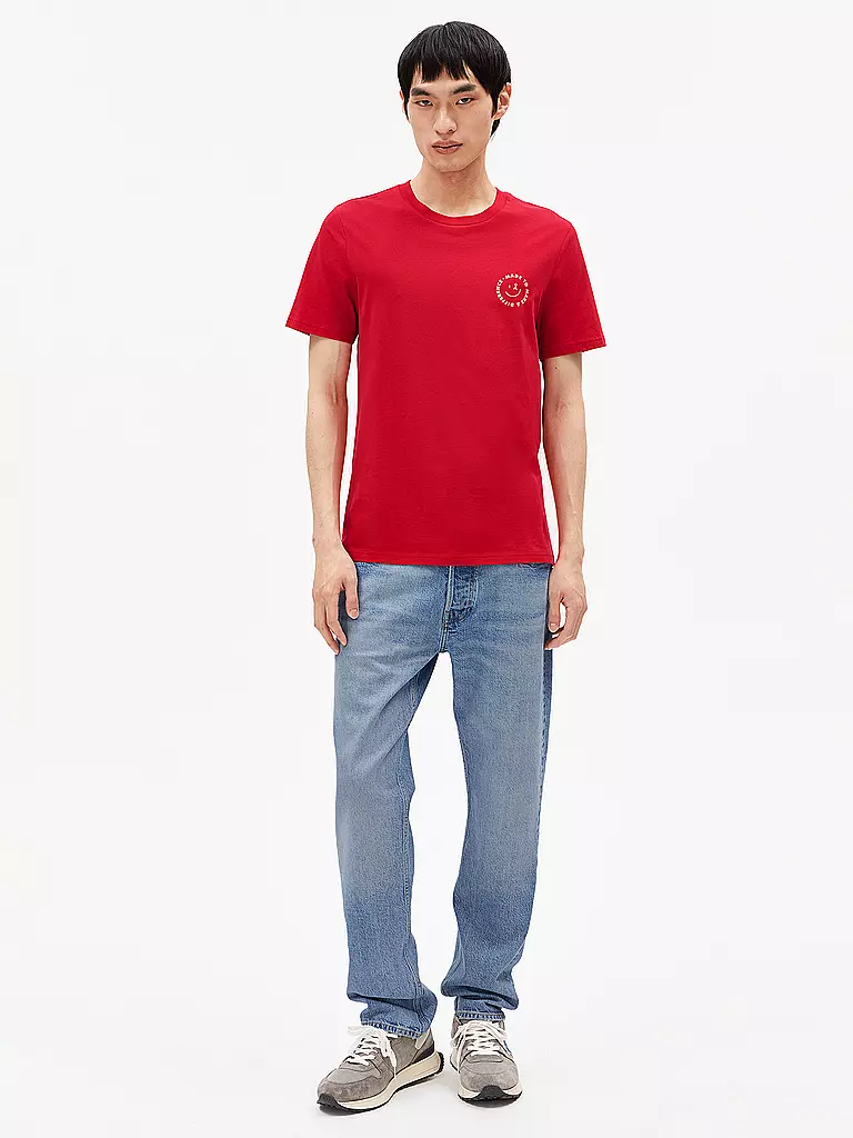 ARMEDANGELS | Camiseta JAAMES | Rojo