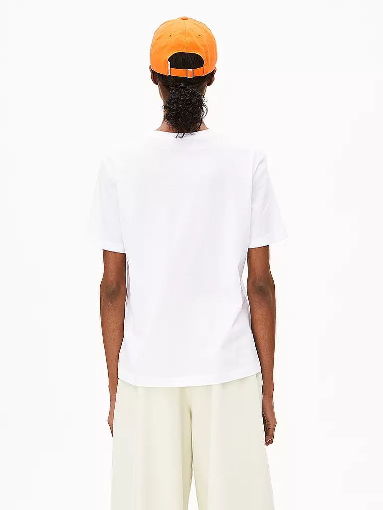 ARMEDANGELS | Camiseta LUALAA FLOWER | Blanco