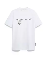 ARMEDANGELS | Camiseta MAARKOS WIKIPEDIA | Blanco
