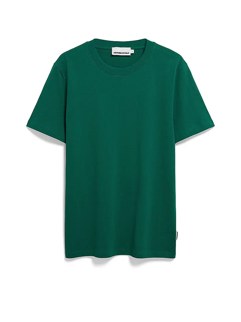 ARMEDANGELS | Camiseta MAARKOS | Verde oscuro