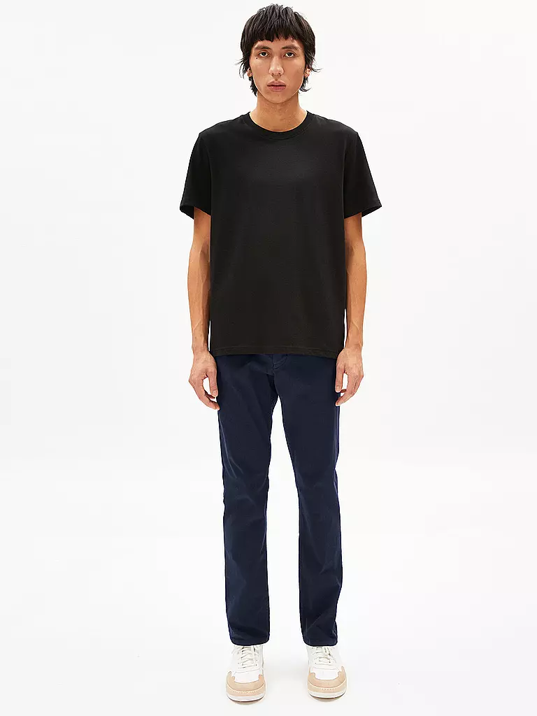 ARMEDANGELS | Camiseta MAARKOS | Negro