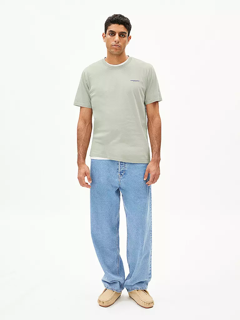 ARMEDANGELS | Camiseta MAARKOS | Verde claro