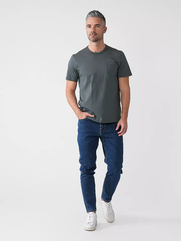 ARMEDANGELS | Camiseta MAARKOS | Verde oscuro