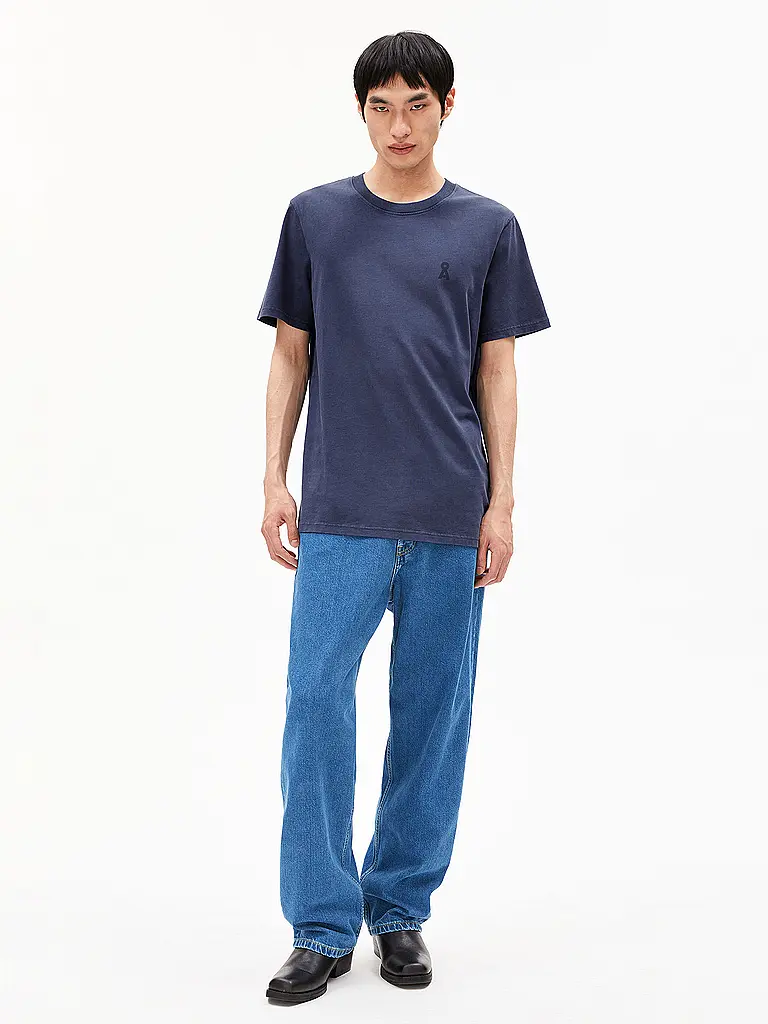 ARMEDANGELS | Camiseta MAARKOS | Azul