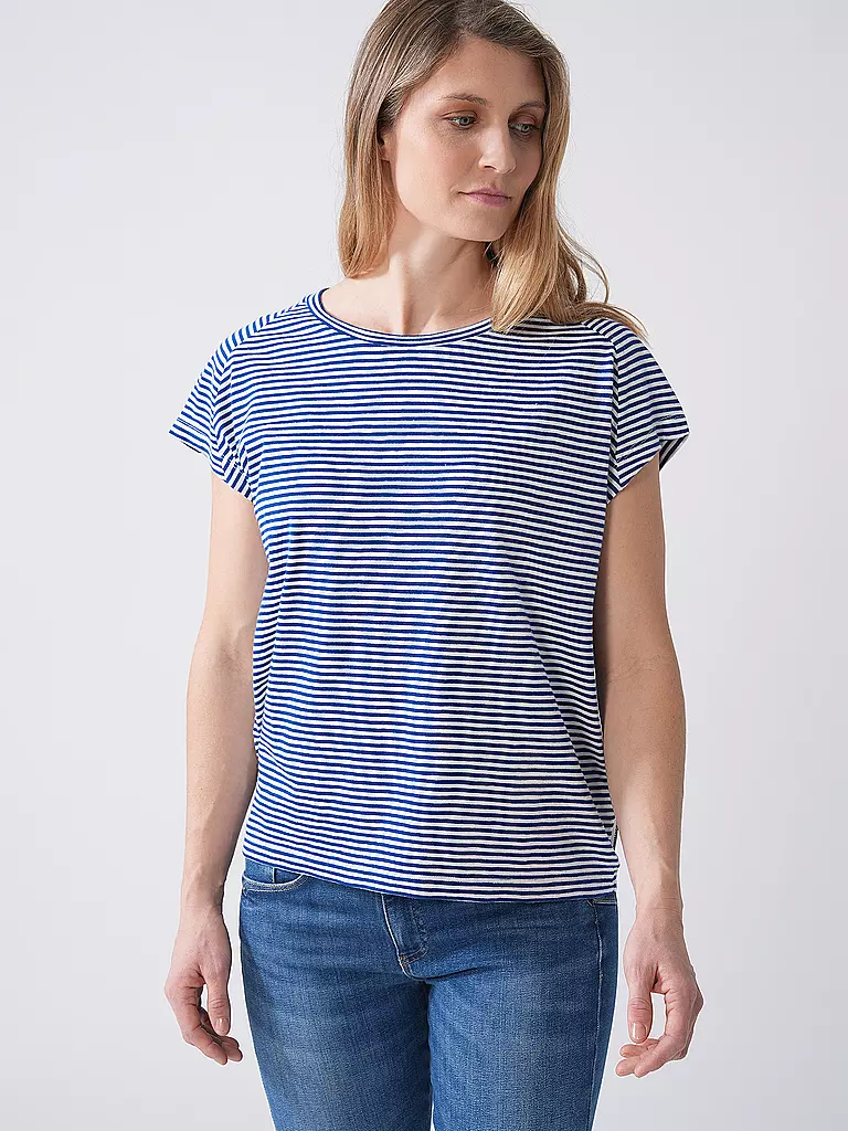 ARMEDANGELS | Camiseta ONELIAA LOVELY STRIPES | Azul