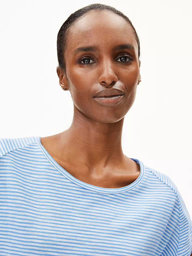 ARMEDANGELS | Camiseta ONELIAA LOVELY STRIPES | 