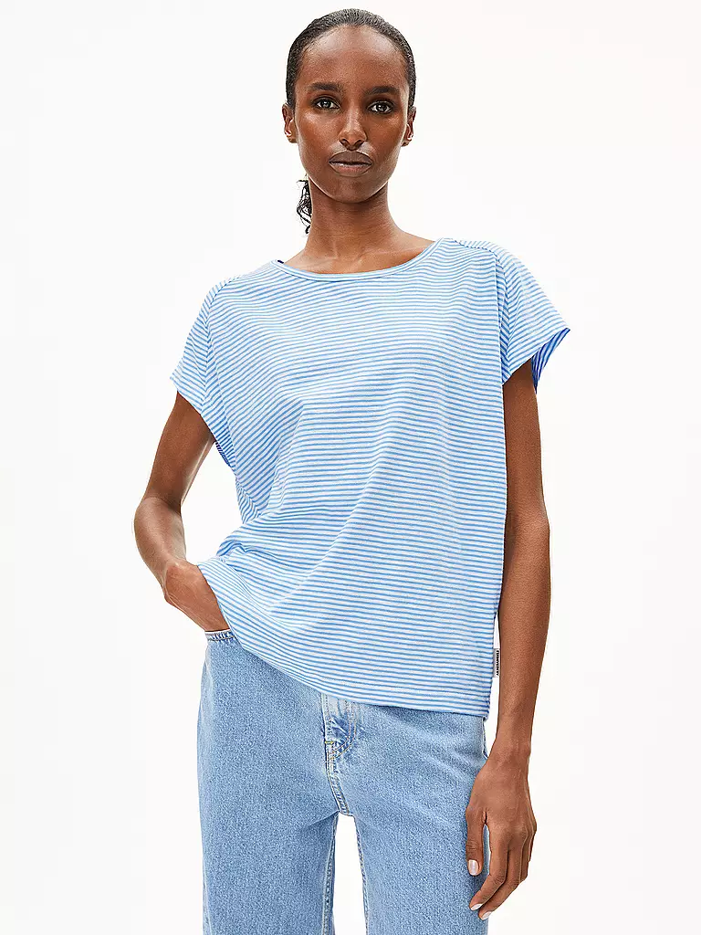ARMEDANGELS | Camiseta ONELIAA LOVELY STRIPES | 