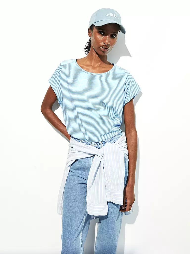 ARMEDANGELS | Camiseta ONELIAA LOVELY STRIPES | 