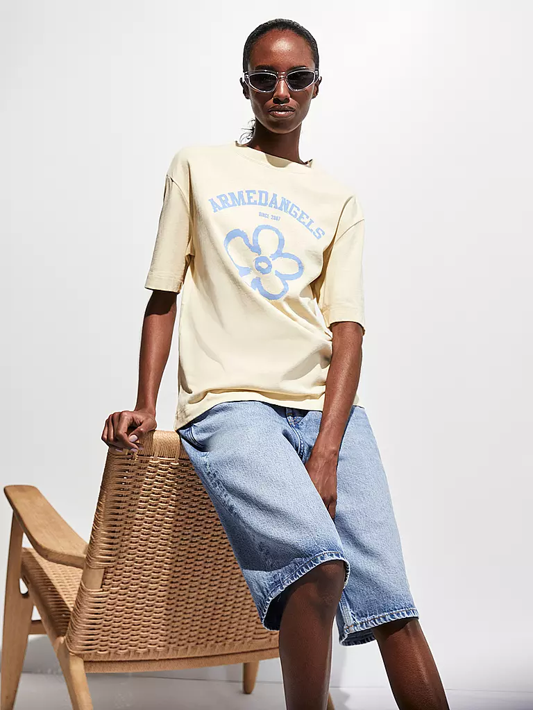 ARMEDANGELS | Camiseta TARJAA LOGO FLOWAA | 