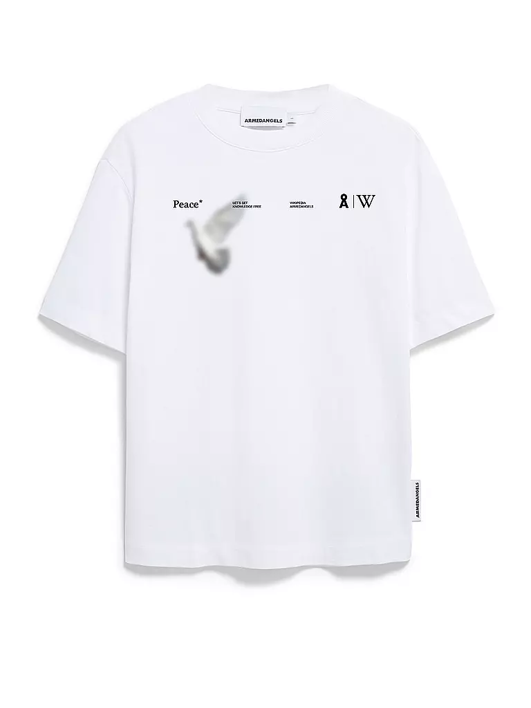 ARMEDANGELS | Camiseta TARJAA WIKIPEDIA | Blanco