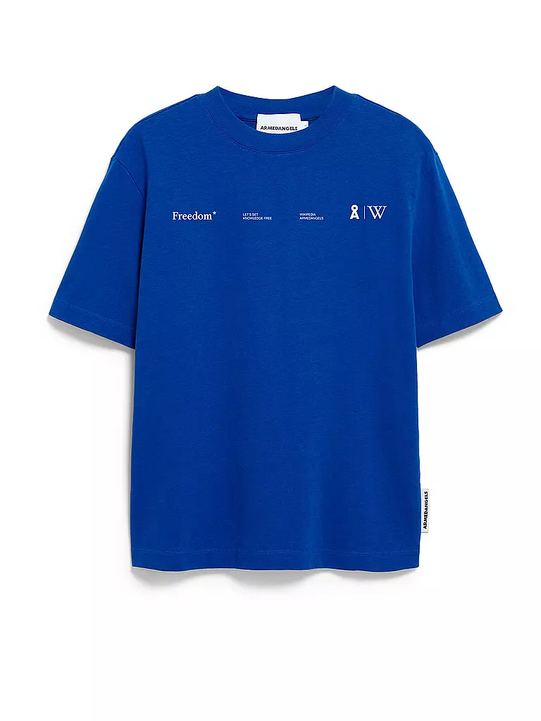 ARMEDANGELS | Camiseta TARJAA WIKIPEDIA | Azul
