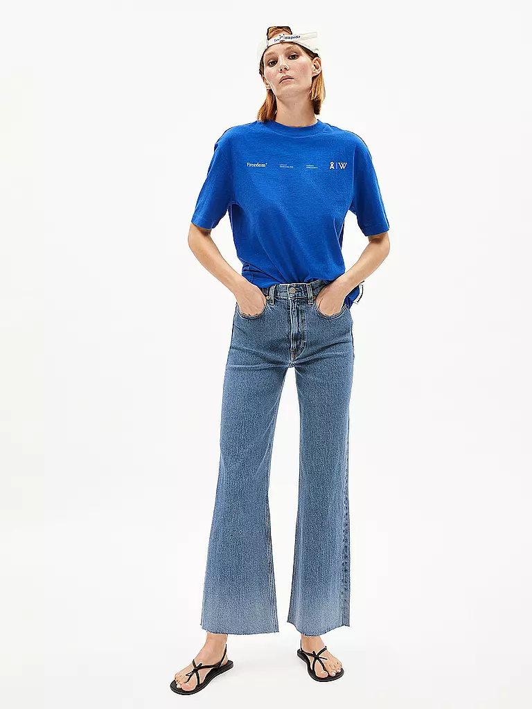 ARMEDANGELS | Camiseta TARJAA WIKIPEDIA | Azul