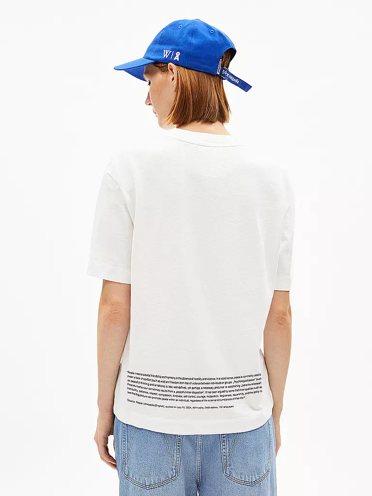 ARMEDANGELS | Camiseta TARJAA WIKIPEDIA | Blanco