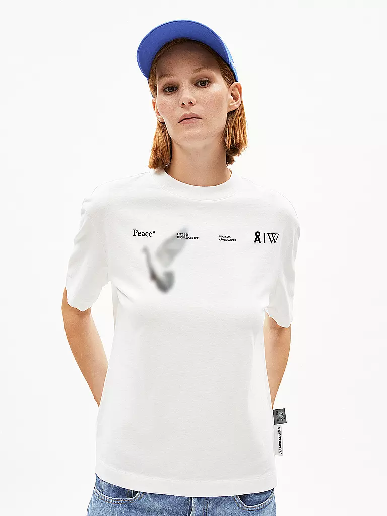 ARMEDANGELS | Camiseta TARJAA WIKIPEDIA | Blanco