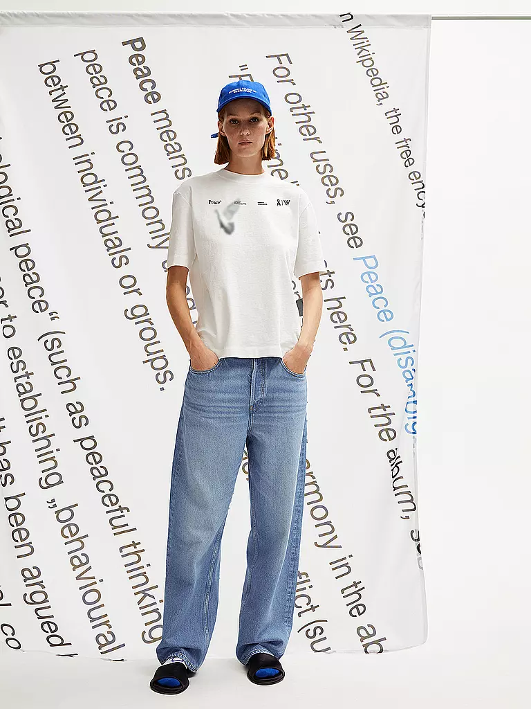 ARMEDANGELS | Camiseta TARJAA WIKIPEDIA | Blanco