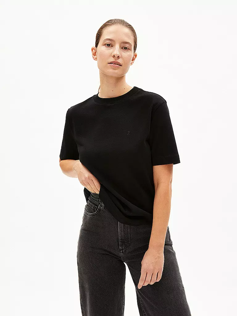 ARMEDANGELS | Camiseta TARJAA | Negro