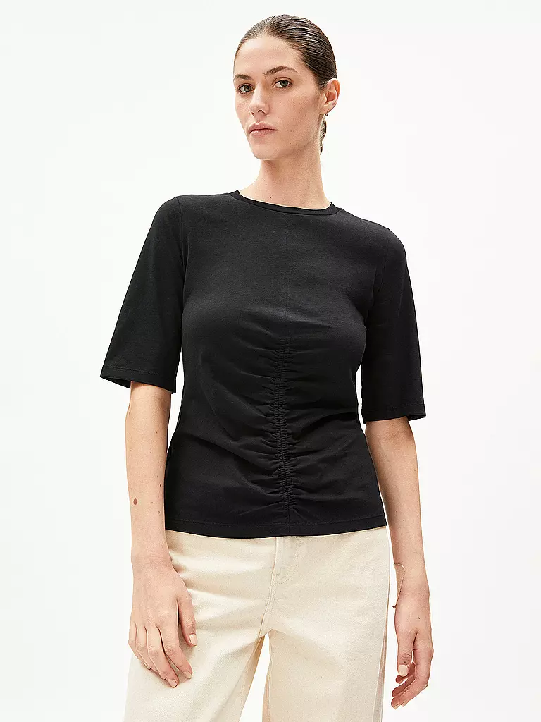 ARMEDANGELS | Camiseta TRASLARAA | Negro