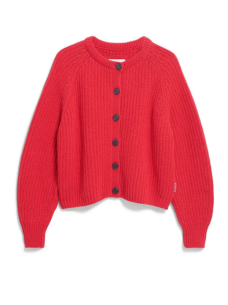 ARMEDANGELS | Cardigan SELMAA | Rojo