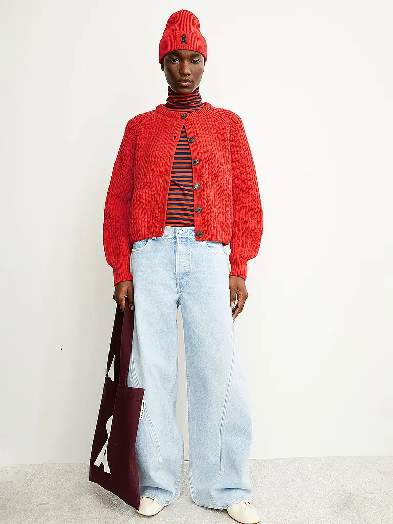ARMEDANGELS | Cardigan SELMAA | Rojo