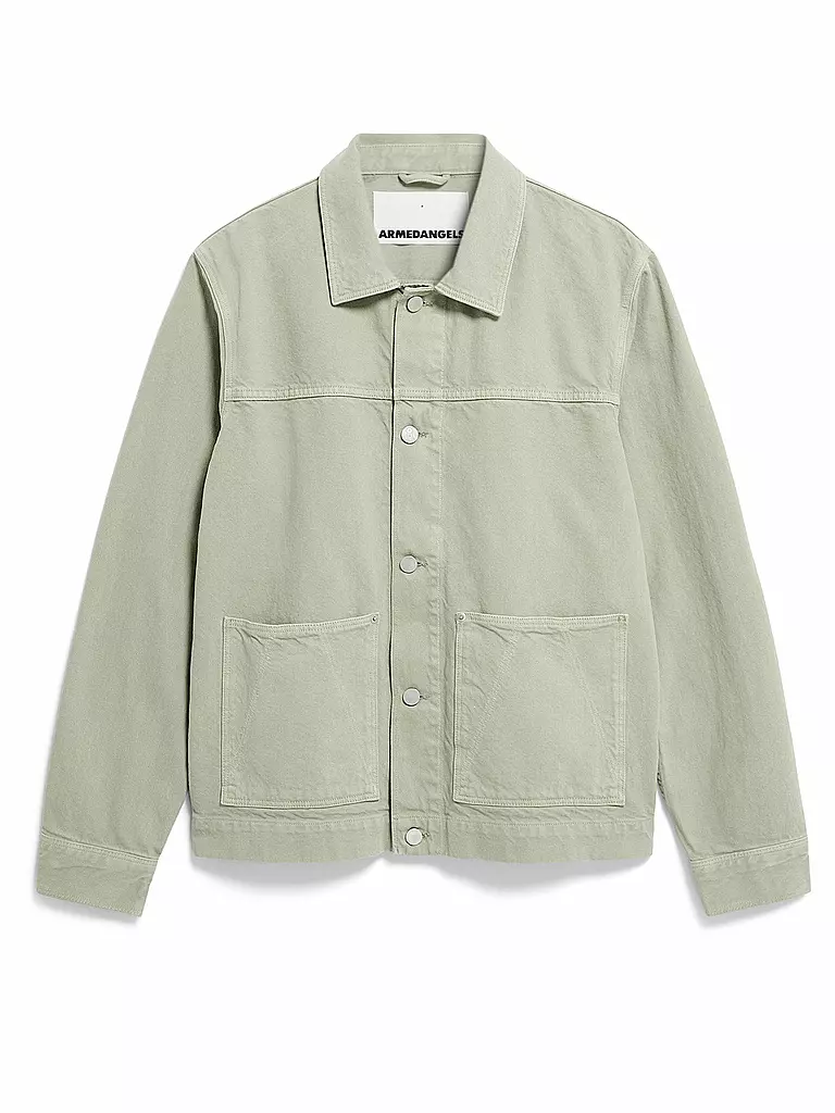ARMEDANGELS | Chaqueta vaquera EVAAN | Verde claro