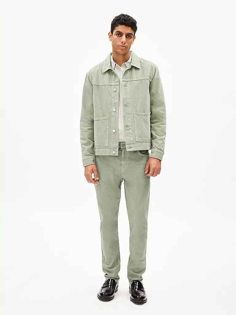 ARMEDANGELS | Chaqueta vaquera EVAAN | Verde claro