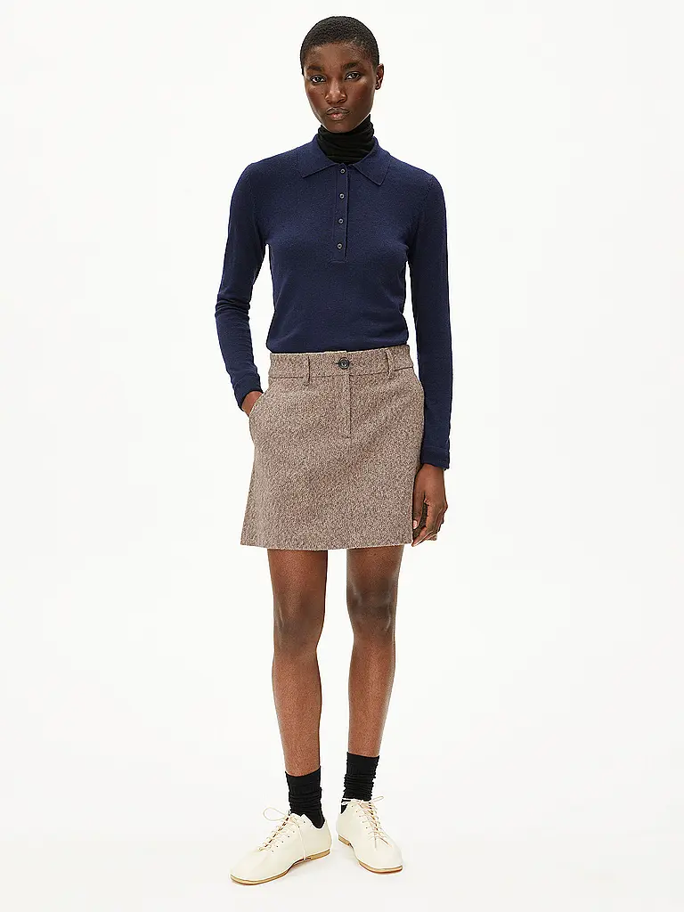 ARMEDANGELS | Falda de negocios HANNAAHLA | Camel