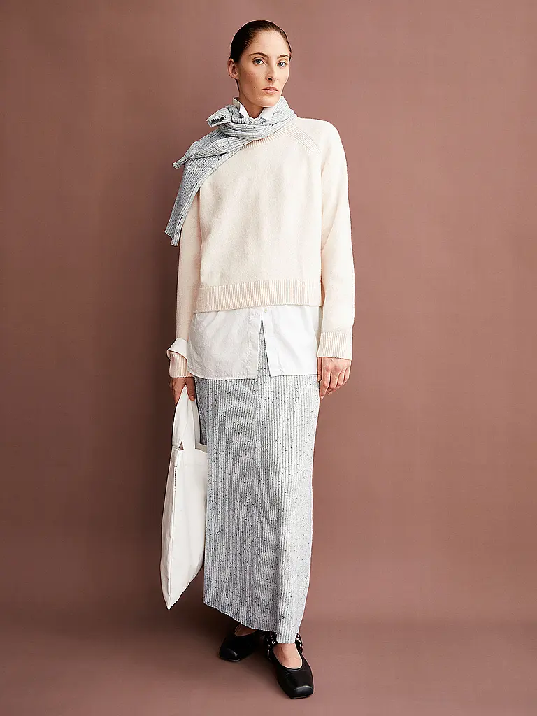 ARMEDANGELS | Falda midi HANAA | Beige
