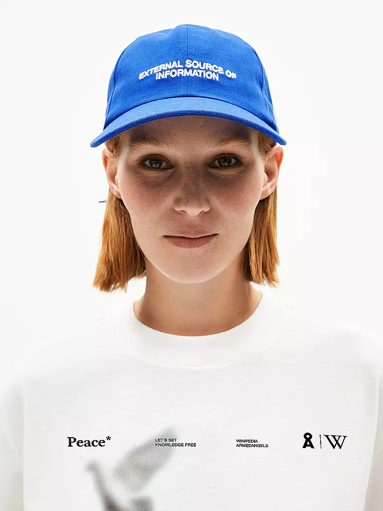 ARMEDANGELS | Gorra YENAAS WIKIPEDIA | Azul