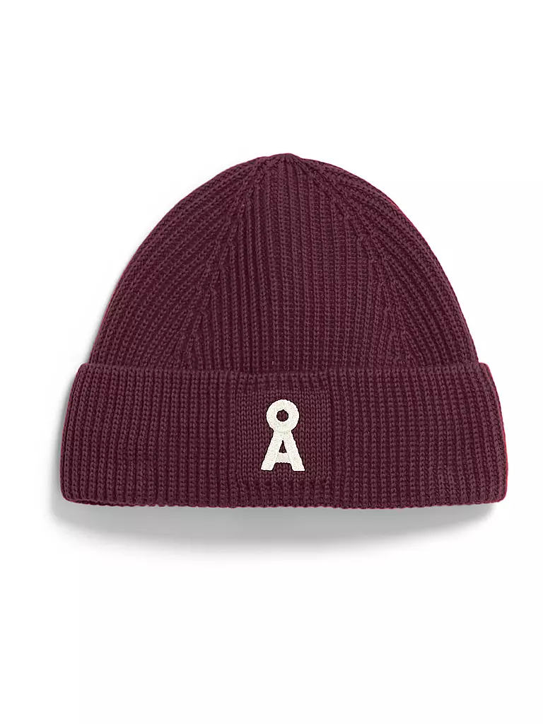 ARMEDANGELS | Gorro - Gorro NILDAAO COTTON | Rojo oscuro