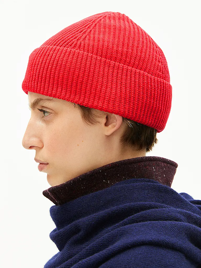 ARMEDANGELS | Gorro - Gorro NILDAAO COTTON | Rojo
