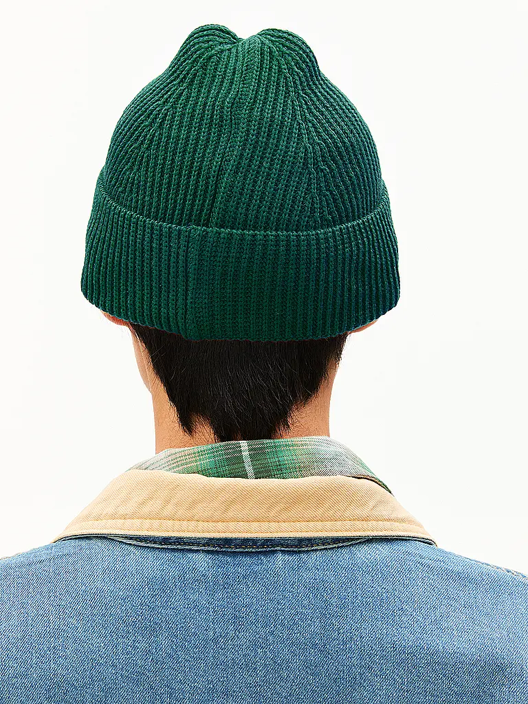 ARMEDANGELS | Gorro - Gorro NILDAAO | Verde oscuro