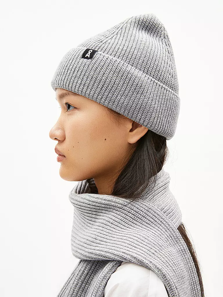 ARMEDANGELS | Gorro - Gorro NILDAAO | Gris claro