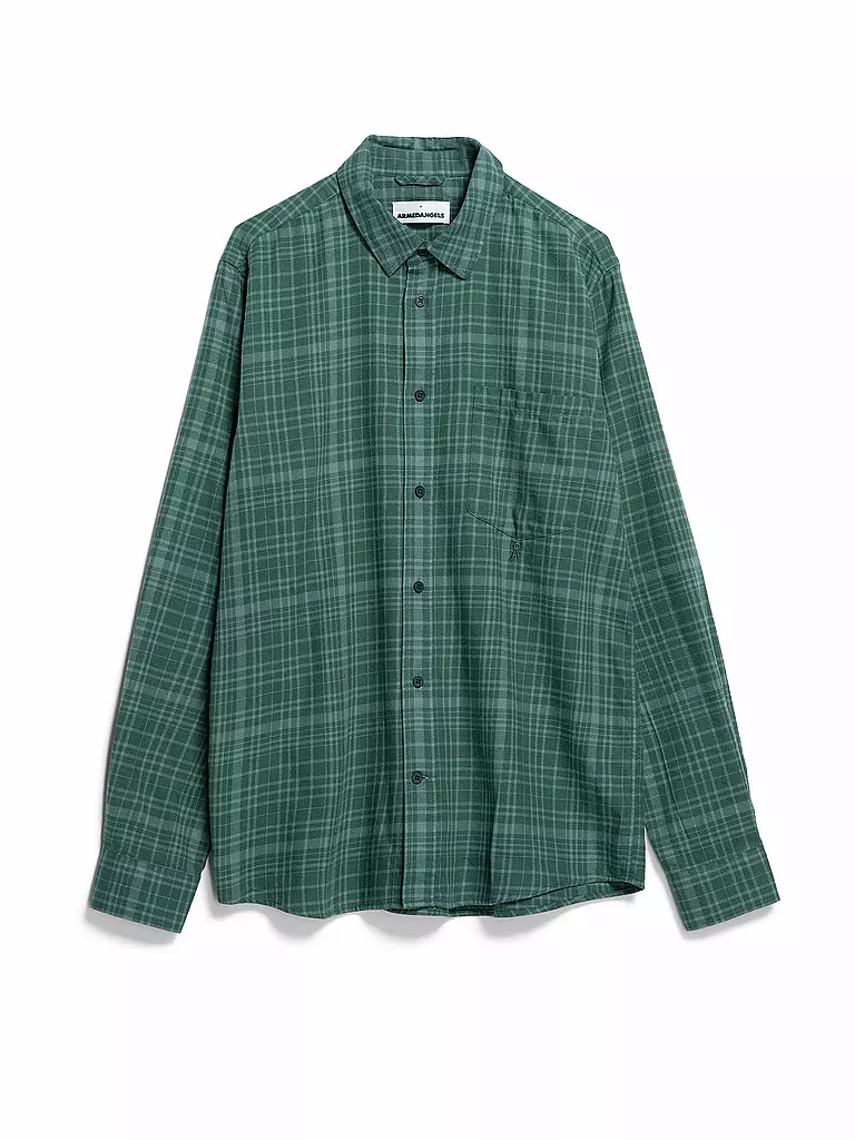 ARMEDANGELS | Hemd AARSENIO | Verde oscuro