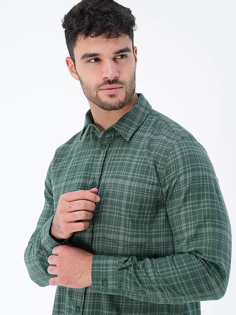 ARMEDANGELS | Hemd AARSENIO | Verde oscuro