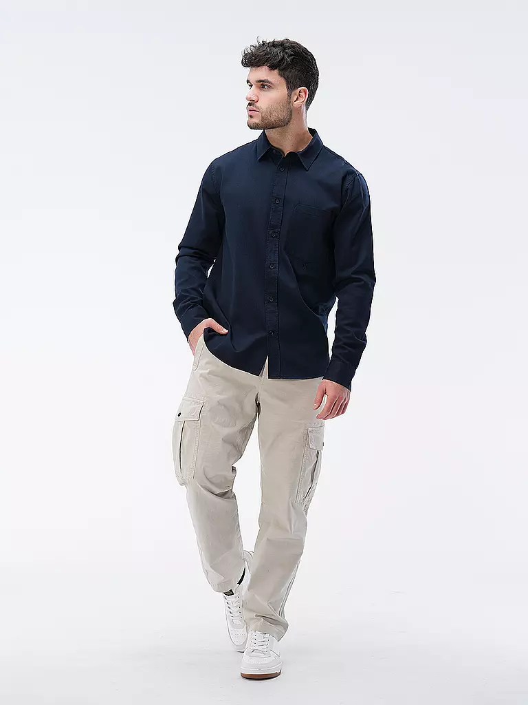 ARMEDANGELS | Hemd Casual Fit SKJORTAAS | Azul