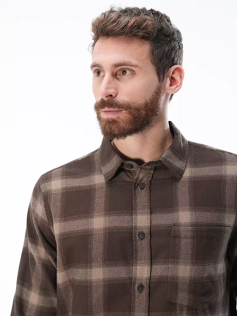 ARMEDANGELS | Hemd KAALMO | Marrón