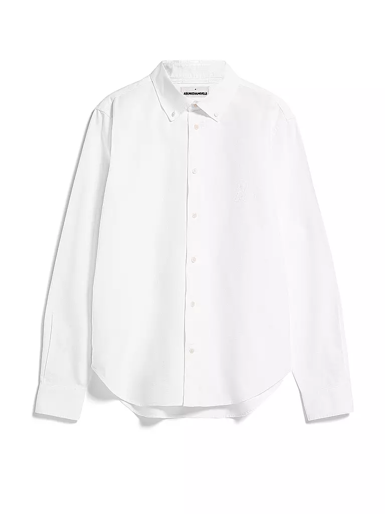 ARMEDANGELS | Hemd Regular Fit LAAROX  | Blanco