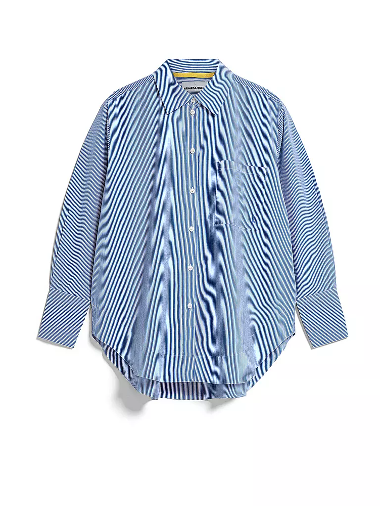 ARMEDANGELS | Hemdbluse EASSAAL | Azul claro