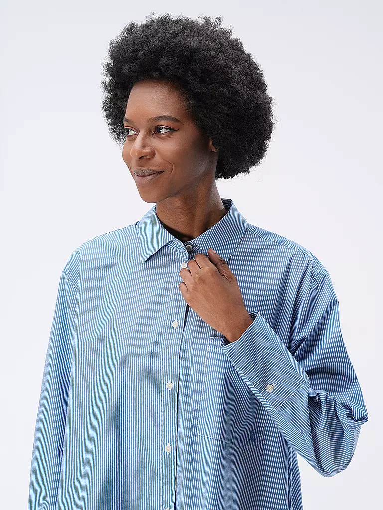 ARMEDANGELS | Hemdbluse EASSAAL | Azul claro