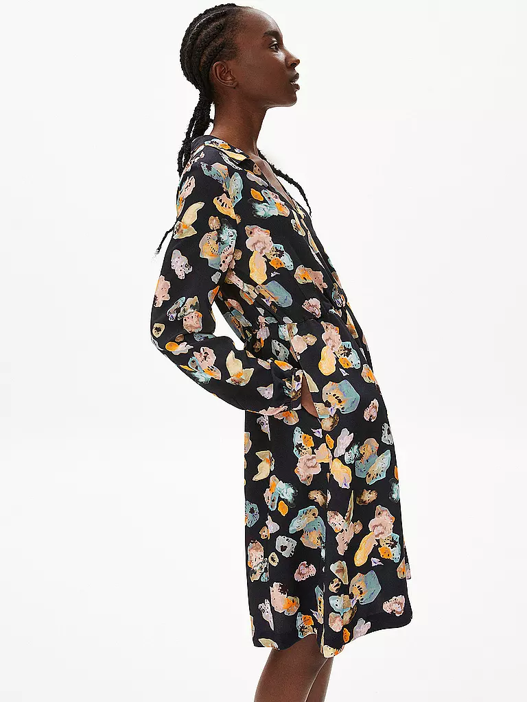 ARMEDANGELS | Hemdblusenkleid DESIRAA | Azul oscuro