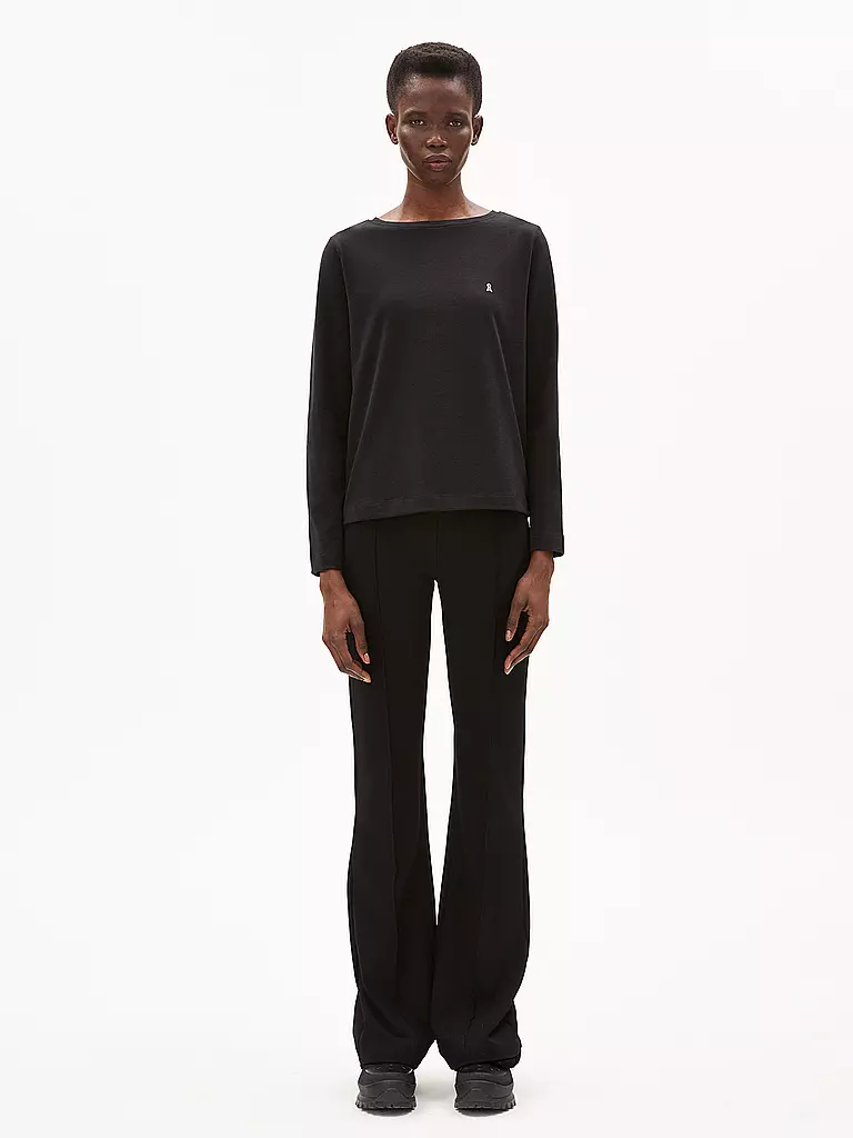 ARMEDANGELS | Hose Flared Fit LEYLAARI | Negro