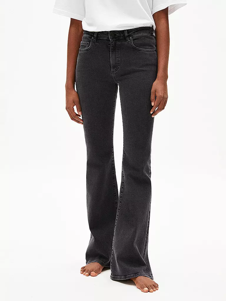 ARMEDANGELS | Jeans acampanados ANAMAA | Negro