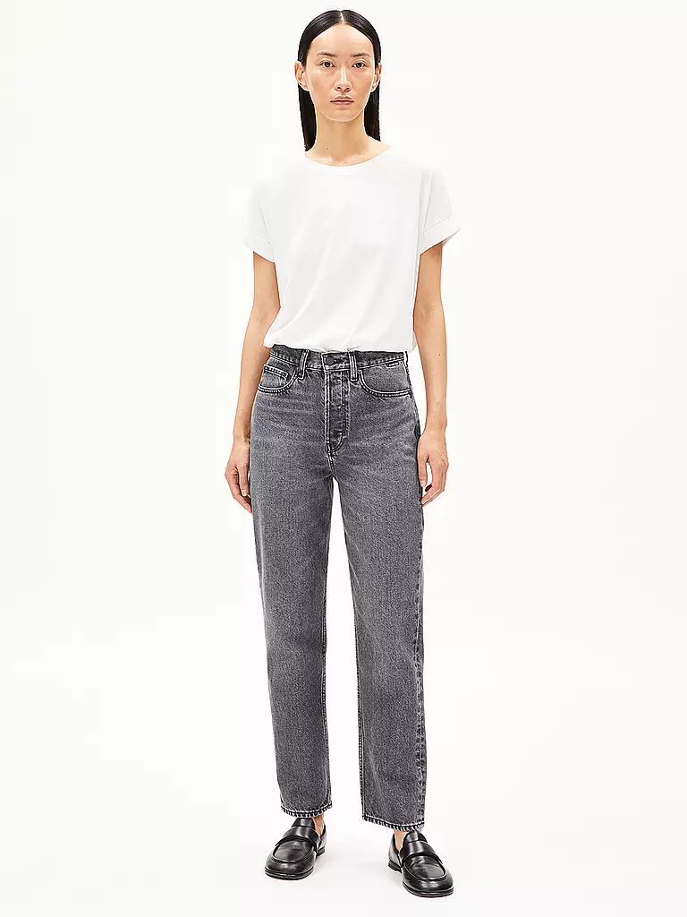 ARMEDANGELS | Jeans corte recto AAIKALA | Negro