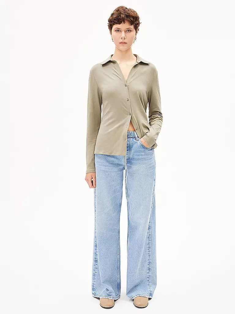 ARMEDANGELS | Jeans de pierna ancha ASTRAEAAS | Azul claro