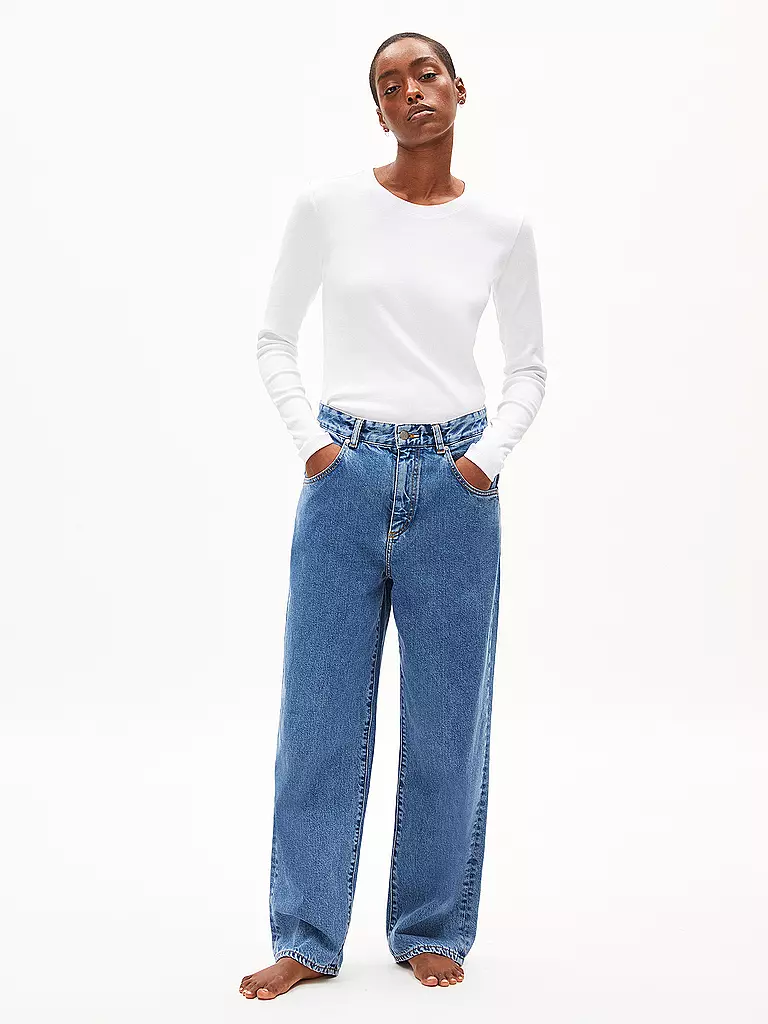 ARMEDANGELS | Jeans de pierna ancha HAAYI | Azul claro