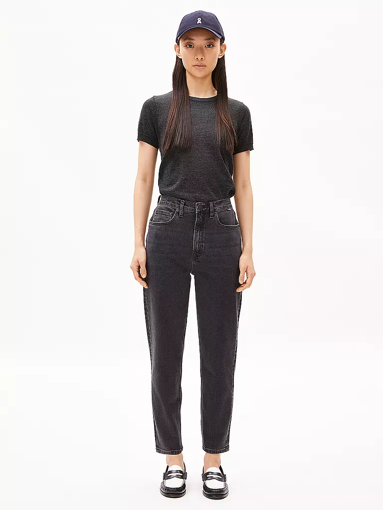 ARMEDANGELS | Jeans Mom Fit MAIRAA | Negro