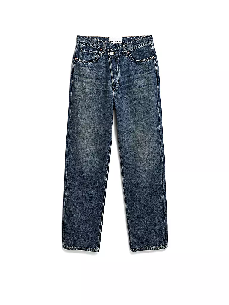 ARMEDANGELS | Jeans Straight Fit 7/8  AAIKALA | Azul