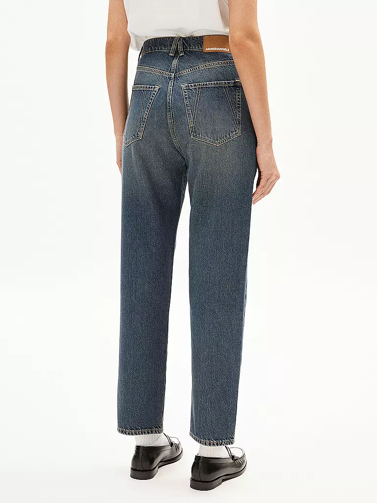 ARMEDANGELS | Jeans Straight Fit 7/8  AAIKALA | Azul