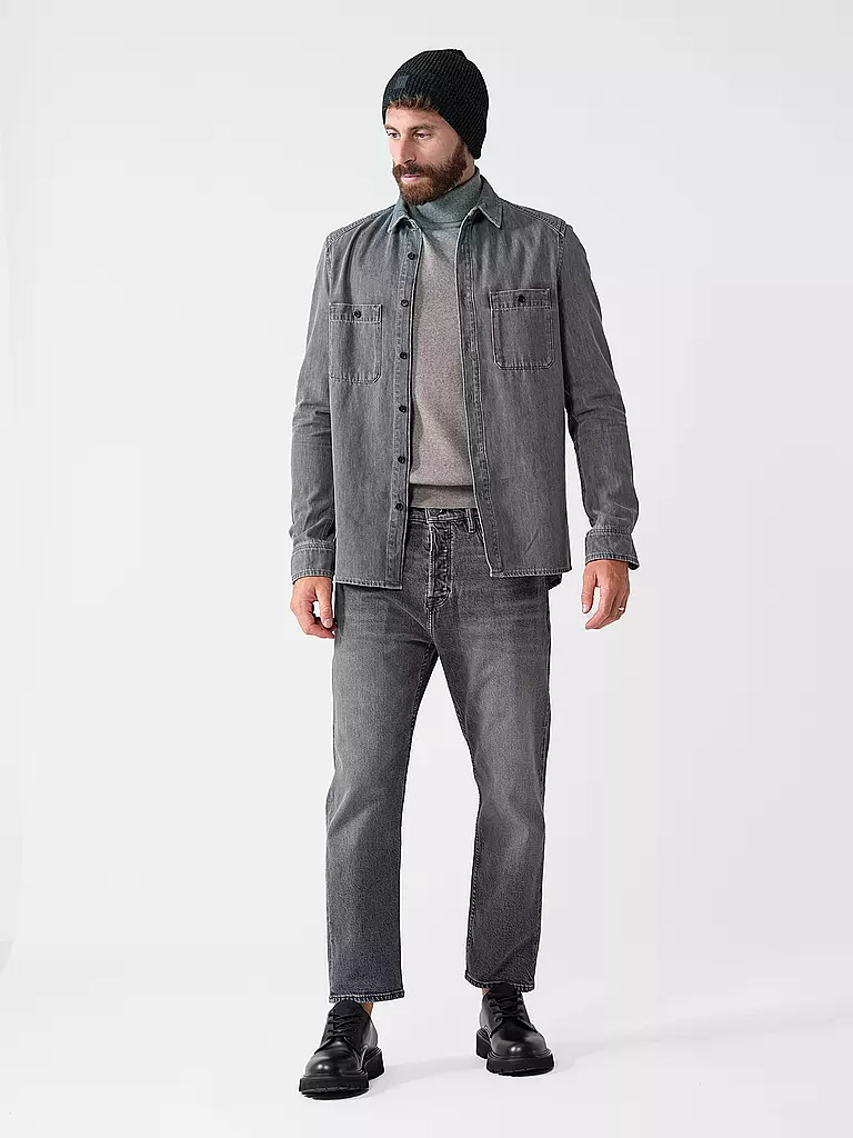 ARMEDANGELS | Jeans Tapered Fit AAUSTIN | Gris