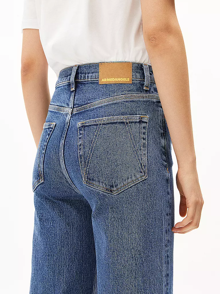 ARMEDANGELS | Jeans Wide Leg 7/8 MURLIAA CROPPED | Azul